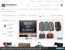 Tablet Screenshot of noordsupplies.nl